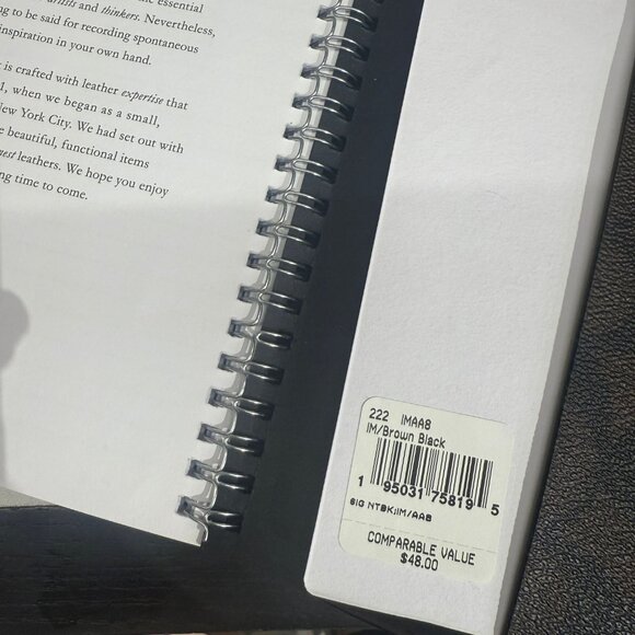 coach Notebook In Signature Canvas 222 - Picture 5 of 5